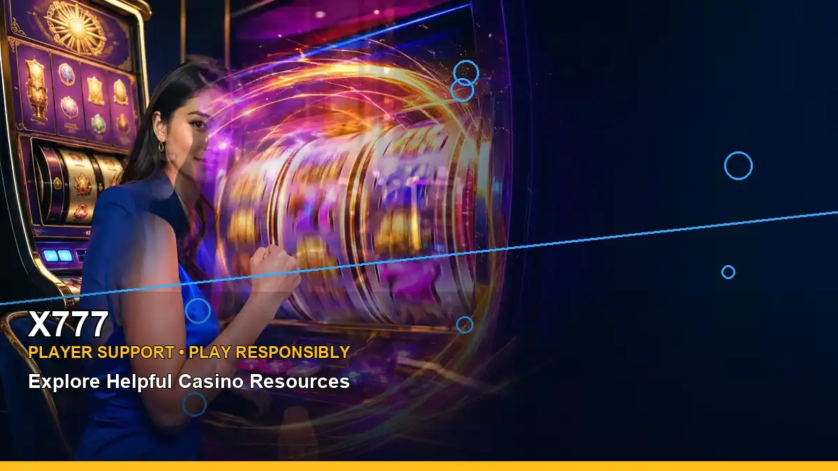 X777 left close-up mobile casino app highlighting mobile-friendly casino play